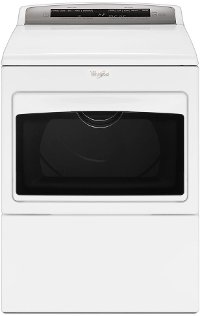 WED7500GW Whirlpool 7.4 cu. ft. Electric Dryer with Hamper Door - White