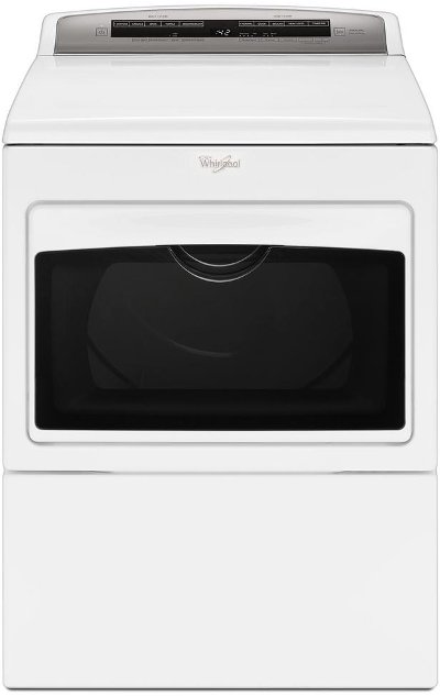 WED7500GW Whirlpool AccuDry Electric Dryer - 7.4 cu. ft. White