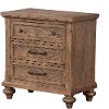 25192-410/NIGHTSTAND Clearance Classic Traditional Oak Nightstand - Franklin
