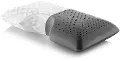 Malouf Charcoal Gray Shoulder Zoned Dough Queen Pillow