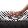 ZZQQSCMPZB Malouf Charcoal Gray Shoulder Zoned Dough Queen Pillow -7