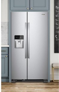 WRS321SDHZ Whirlpool 21.4 cu. ft. Side by Side Refrigerator - 33 inch Stainless Steel-7