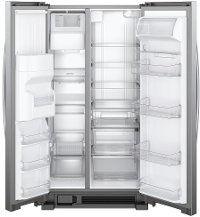 WRS321SDHZ Whirlpool 33 Inch Side by Side Refrigerator - 21.4 cu. ft., Stainless Steel-2
