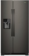WRS321SDHV Whirlpool Side-by-Side Refrigerator - 33 Inch Black Stainless Steel