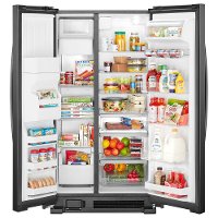WRS321SDHB Whirlpool 33 Inch Side by Side Refrigerator - 21.4 cu. ft., Black-2