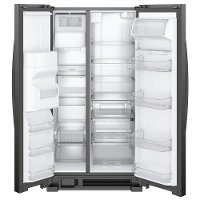 WRS321SDHB Whirlpool 33 Inch Side by Side Refrigerator - 21.4 cu. ft., Black-3