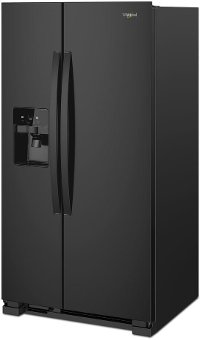 WRS321SDHB Whirlpool 33 Inch Side by Side Refrigerator - 21.4 cu. ft., Black-5