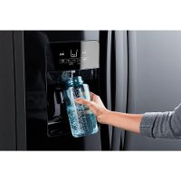 WRS321SDHB Whirlpool 33 Inch Side by Side Refrigerator - 21.4 cu. ft., Black-6