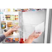 WRS321SDHB Whirlpool 33 Inch Side by Side Refrigerator - 21.4 cu. ft., Black-7
