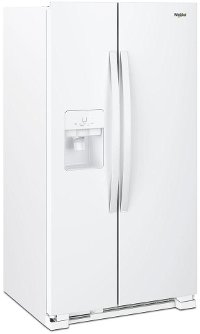 WRS321SDHW Whirlpool 33 Inch Side by Side Refrigerator - 21.4 cu. ft., White-8