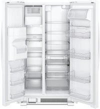 WRS321SDHW Whirlpool Side-by-Side Refrigerator - 33 Inch White-3