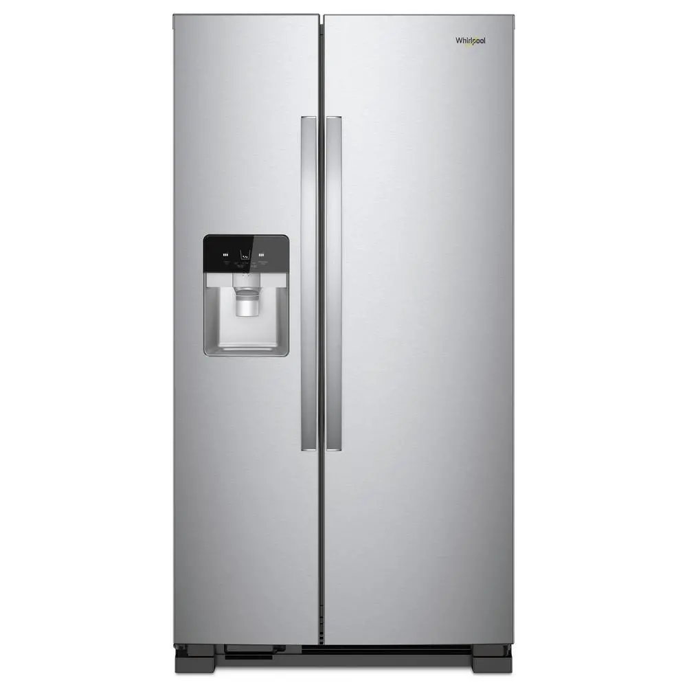 WRS325SDHZ Whirlpool 24.55 cu ft Side by Side Refrigerator - Stainless Steel-2