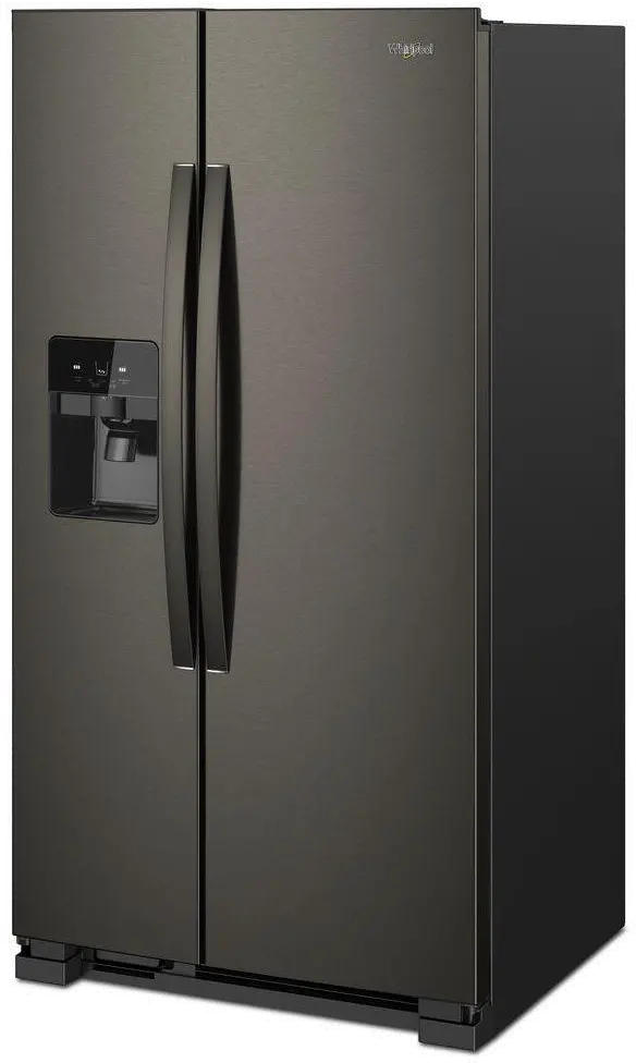 WRS325SDHV Whirlpool 24.55 cu ft Side by Side Refrigerator - Black Stainless Steel-5