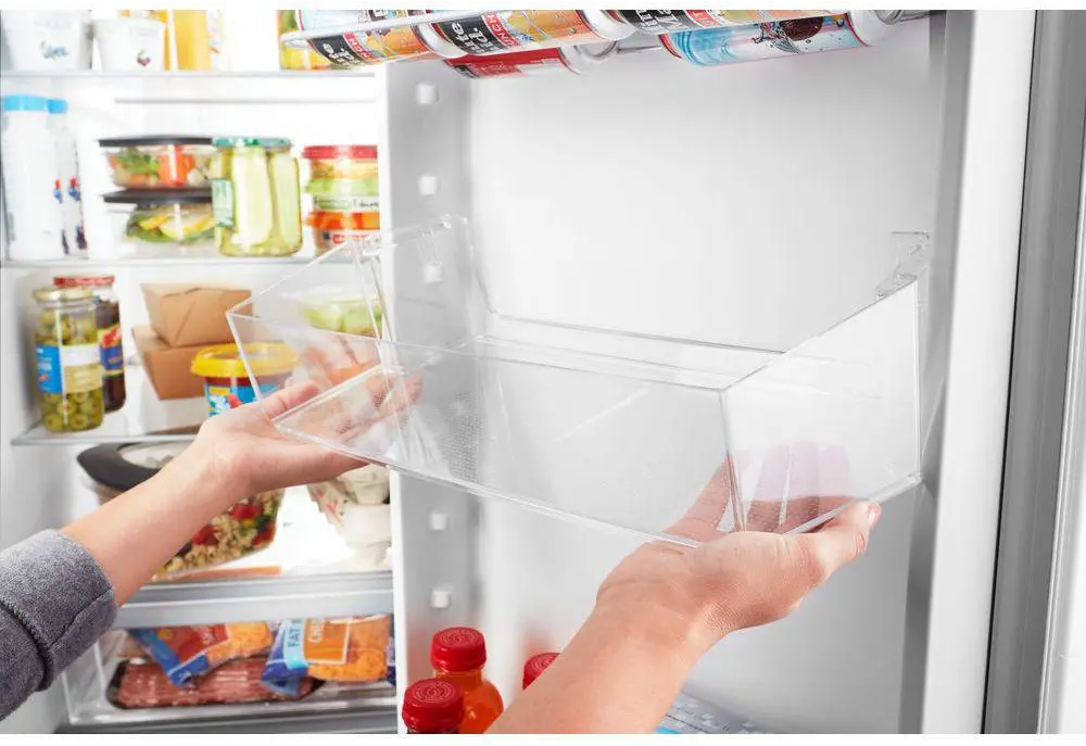 WRS325SDHV Whirlpool 24.55 cu ft Side by Side Refrigerator - Black Stainless Steel-8