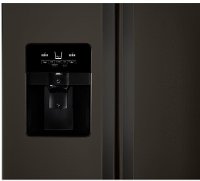 WRS325SDHV Whirlpool 36 Inch Side by Side Refrigerator - 24.55 cu. ft., Black Stainless Steel-4