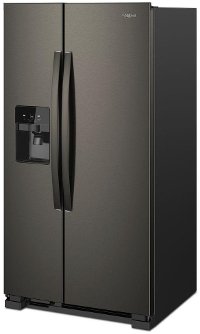 WRS325SDHV Whirlpool 36 Inch Side by Side Refrigerator - 24.55 cu. ft., Black Stainless Steel-5