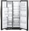 WRS325SDHV Whirlpool 36 inch Side by Side Refrigerator - Fingerprint Resistant Black Stainless-3