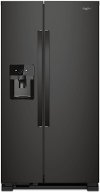 WRS325SDHB Whirlpool 36 Inch Side by Side Refrigerator - 24.55 cu. ft., Black