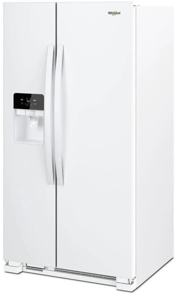 WRS325SDHW Whirlpool 24.55 cu ft Side by Side Refrigerator - White-2