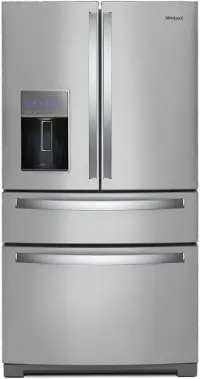 WRX986SIHZ Whirlpool 26.2 cu ft 4 Door Refrigerator - Stainless Steel