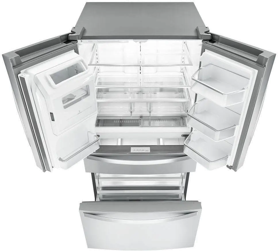 WRX986SIHZ Whirlpool 26.2 cu ft 4 Door Refrigerator - Stainless Steel-4