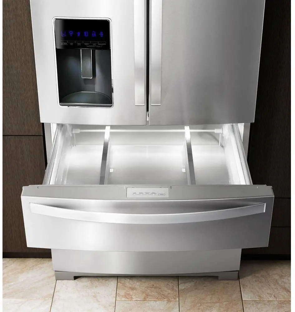 WRX986SIHZ Whirlpool 26.2 cu ft 4 Door Refrigerator - Stainless Steel-8