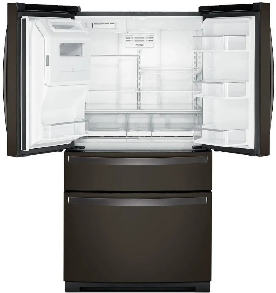 WRX986SIHV Whirlpool 26.2 cu ft 4 Door Refrigerator - Black Stainless Steel-3