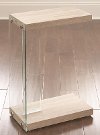 Clearance Modern Contemporary Light Oak Side Table - Elaina