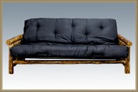 MWGCFMR Rustic Country Brown Futon Bed - Glacier