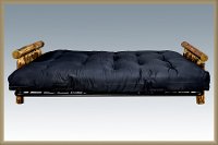 MWGCFMR Rustic Country Brown Futon Bed - Glacier-2
