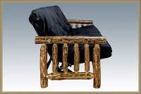 MWGCFMR Rustic Country Brown Futon Bed - Glacier-4