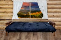 MWHCFMRSL Rustic Dark Brown Futon Bed - Homestead-3