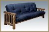 MWHCFMRSL Rustic Dark Brown Futon Bed - Homestead-4