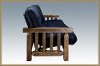 MWHCFMRSL Rustic Dark Brown Futon Bed - Homestead-5