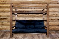 MWHCTWFMRSL Rustic Dark Brown Twin Bunk-over-Full Futon Bed - Homestead-3