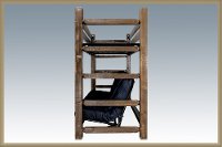 MWHCTWFMRSL Rustic Dark Brown Twin Bunk-over-Full Futon Bed - Homestead-4
