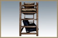 MWHCTWFMRSL Rustic Dark Brown Twin Bunk-over-Full Futon Bed - Homestead-5