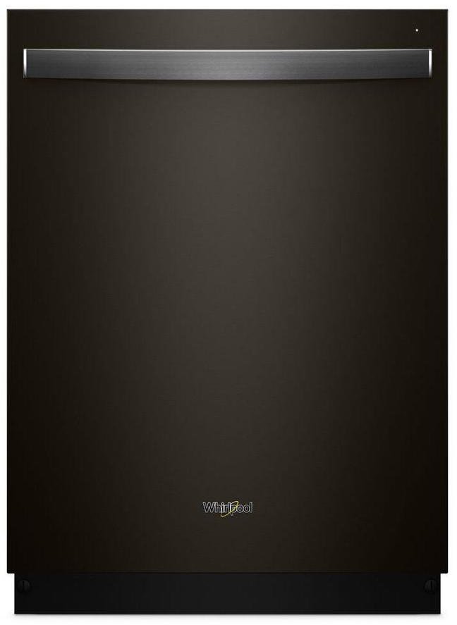 WDT730PAHV Whirlpool Dishwasher with 1 Hour Cycle - Black Stainless Steel-1