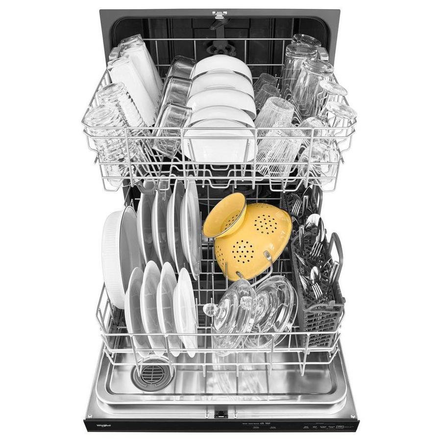 WDT730PAHV Whirlpool Dishwasher with 1 Hour Cycle - Black Stainless Steel-8
