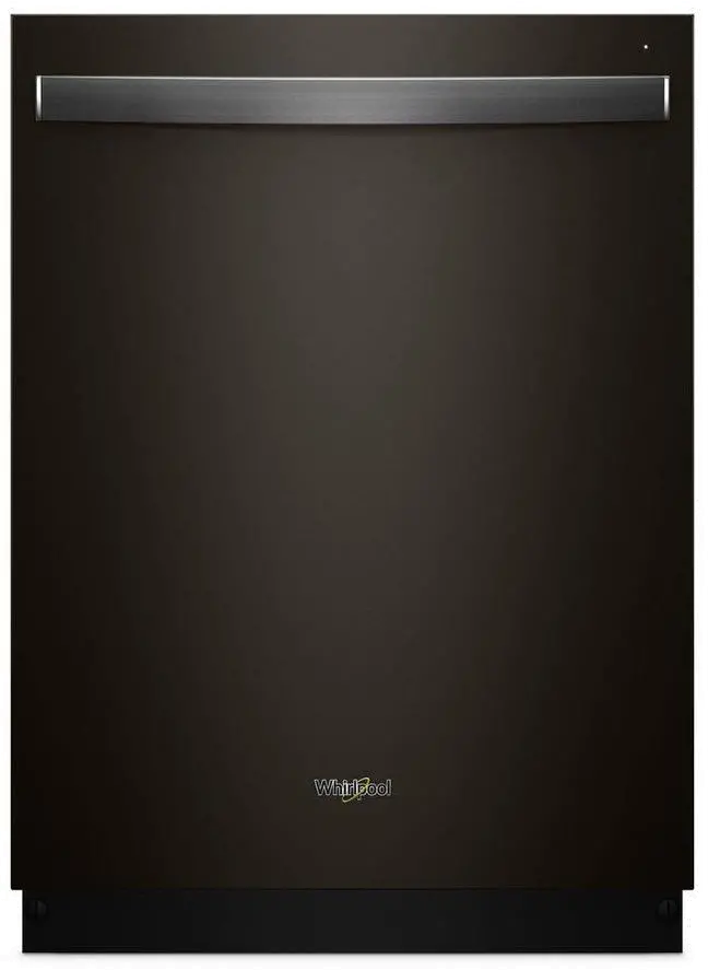WDT730PAHV Whirlpool Top Control Dishwasher - Black Stainless Steel-1