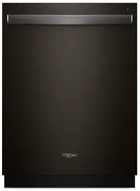 WDT730PAHV Whirlpool Top Control Dishwasher - Black Stainless Steel