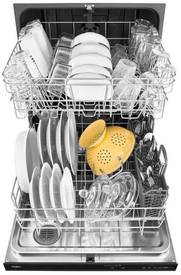 WDT730PAHV Whirlpool Top Control Dishwasher - Black Stainless Steel-8