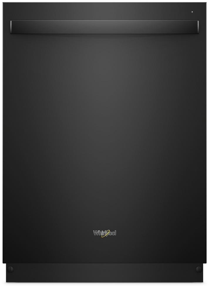 WDT730PAHB Whirlpool Dishwasher with 1 Hour Cycle - Black-1