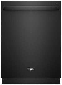 WDT730PAHB Whirlpool Dishwasher with 1 Hour Cycle - Black