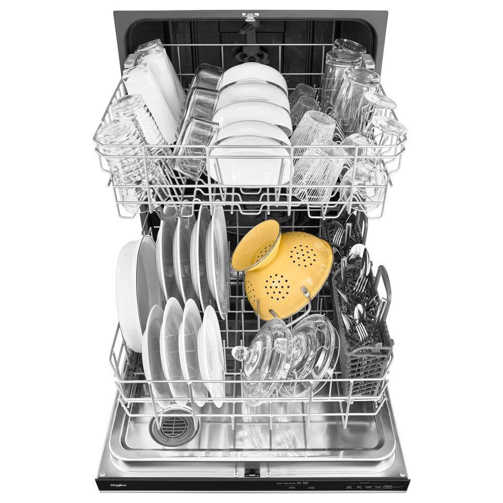 WDT730PAHB Whirlpool Dishwasher with 1 Hour Cycle - Black-2
