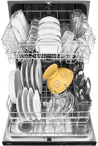 WDT730PAHB Whirlpool Dishwasher with 1 Hour Cycle - Black-2