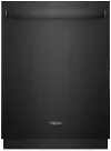 WDT730PAHB Whirlpool Top Control Dishwasher - Black