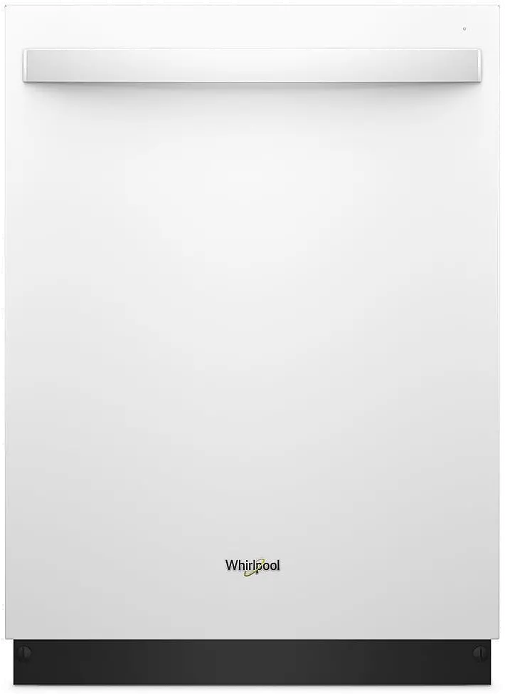 WDT730PAHW Whirlpool Top Control Dishwasher - White-1