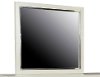Clearance Contemporary Pearl White Mirror - Cydney