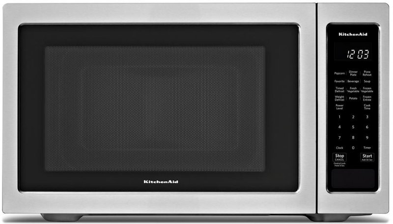Kitchenaid Countertop Microwave 1 6 Cu Ft Stainless Steel Rc Kmcs1016gss Kitchenaid Countertop Microwave 1 6 Cu Ft Stainless Steel